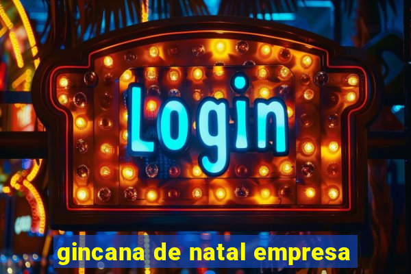 gincana de natal empresa